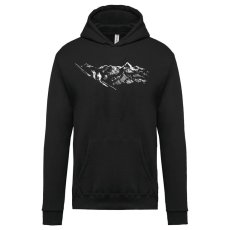 Pánska mikina s kapucňou Turistika