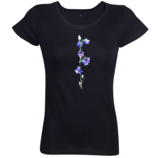 Dámske Bio tričko Fialové kvety
