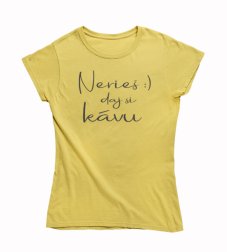 Dámske vtipné tričko nerieš daj si kávu