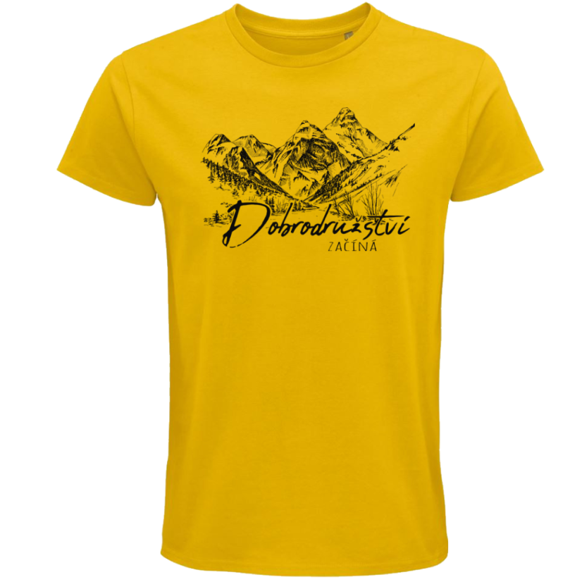 Pánské tričko Dobrodružství začíná