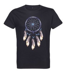 Pánské tričko Lapač snů černé