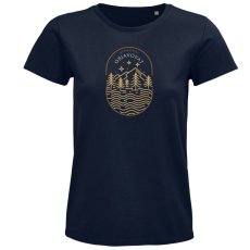 Dámske tričko Neprestávaj objavovať