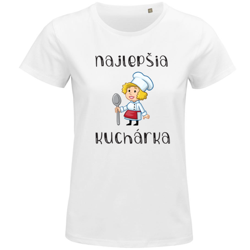 Dámske tričko najlepšia kuchárka