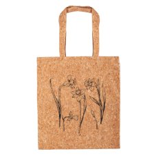 Korková taška Narcis skica