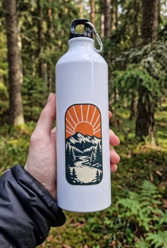 Turistická fľaša Retro príroda