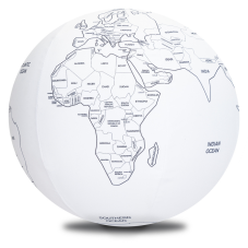 Balónová lopta – Štáty sveta na vymaľovanie