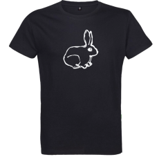 Pánske tričko Zajac skica