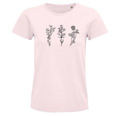 Dámske BIO tričko 3 divé kvety