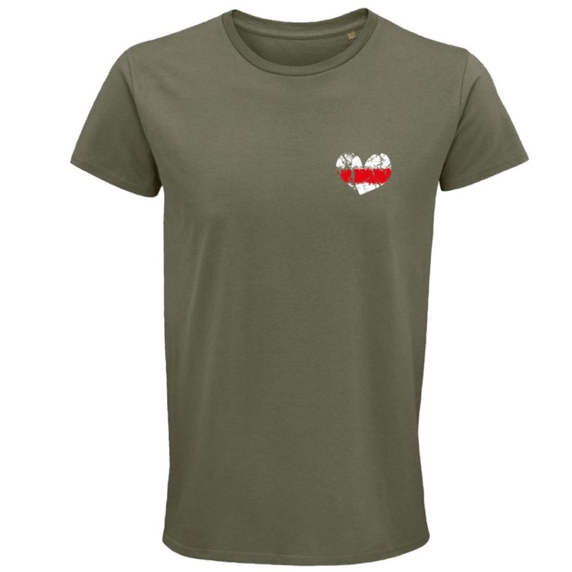 Pánske tričko Turistická značka Srdiečko