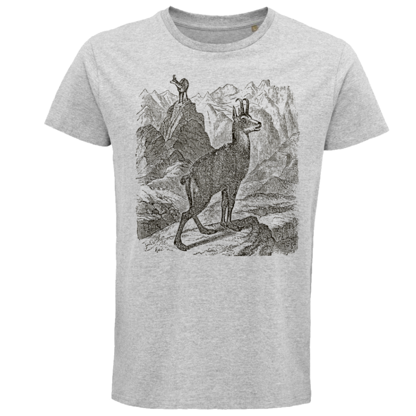 Pánske Bio tričko Kamzíky na horách