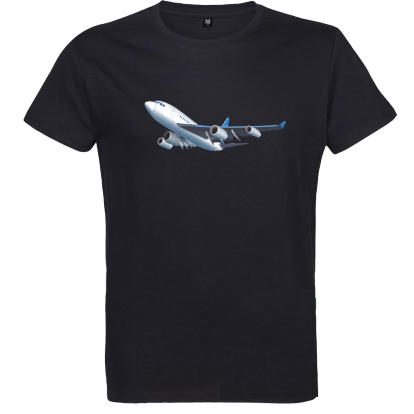 Pánske bio tričko lietadlo