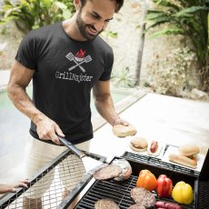 Pánske tričko Grill majster čierne