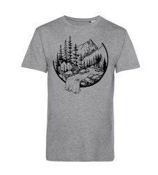 Pánske BIo tričko príroda v kruhu