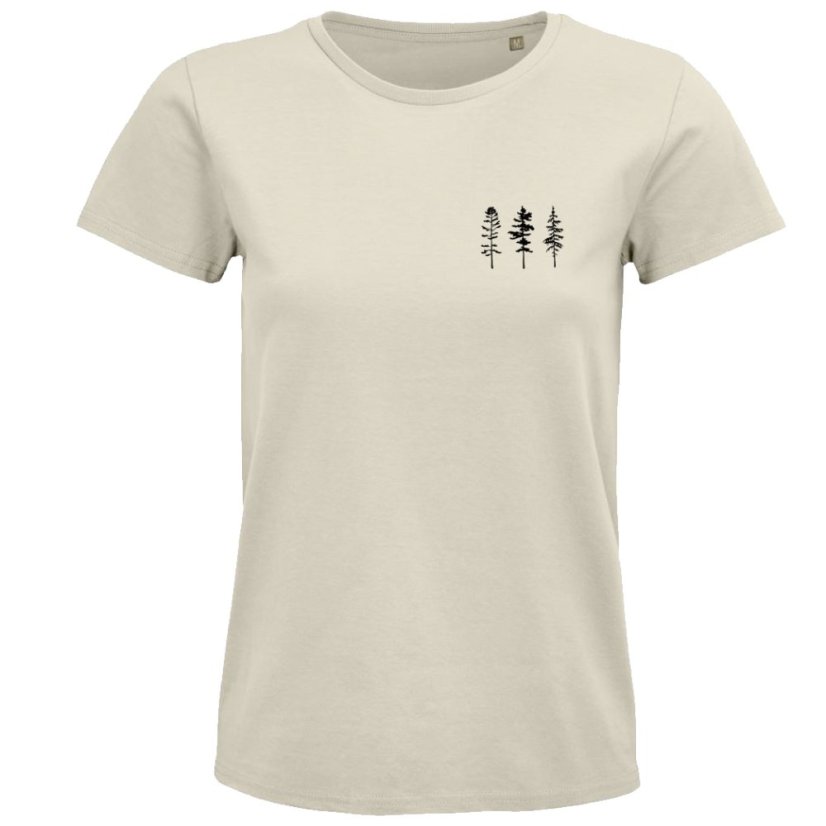 Dámske tričko Tri stromy - minimalizmus