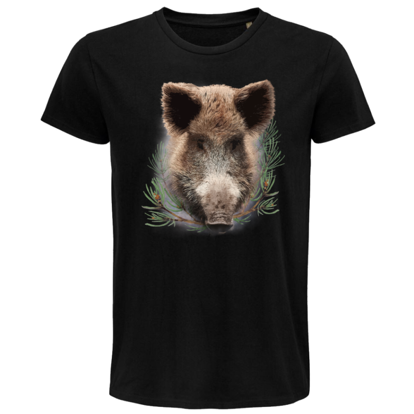 Pánske Bio tričko Hlava diviaka