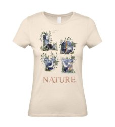 Dámske tričko Love nature noc