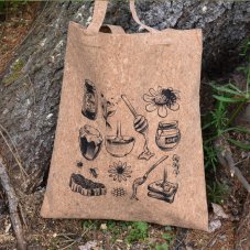 Korková taška Včelař