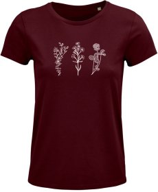 Dámske tričko 3 divé kvety