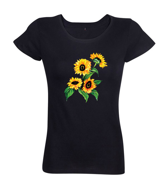 Dámske tričko 4 Slnečnice
