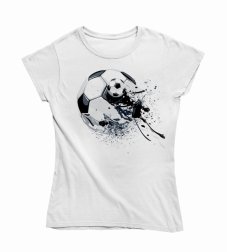 Dámske tričko Futbalová lopta