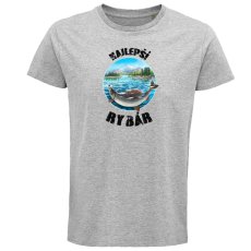 Pánske tričko najlepší rybár v kruhu