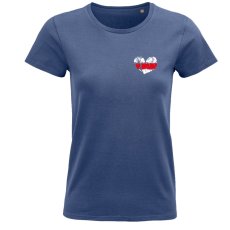 Dámske tričko Turistická značka Srdiečko