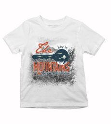 Detské tričko kľúč do hôr