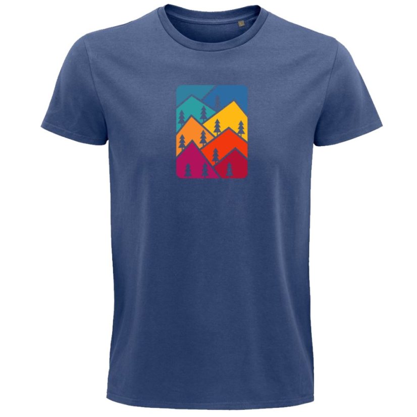 Pánske tričko Farebné stromy