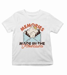 Detské tričko spomienky vyrobené v horách