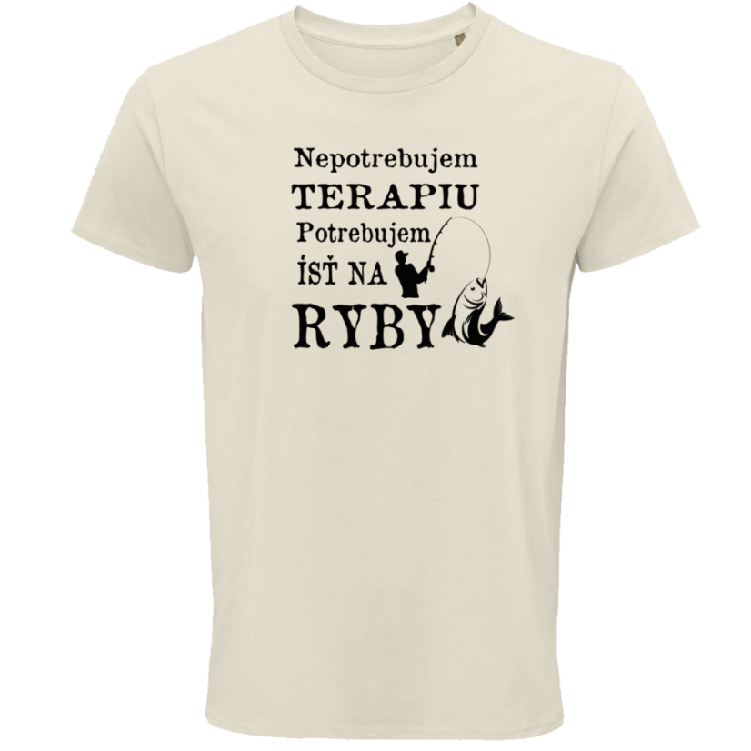 Pánske tričko potrebujem ísť na ryby