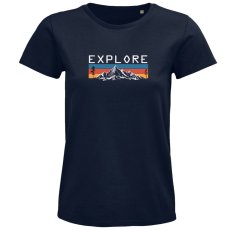 Dámske tričko Explore čierne