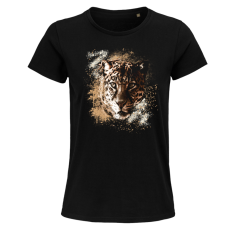 Dámske Bio tričko Leopard čierne
