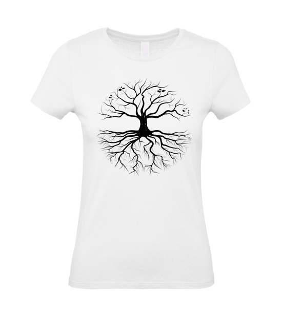 Dámske tričko spiaci strom