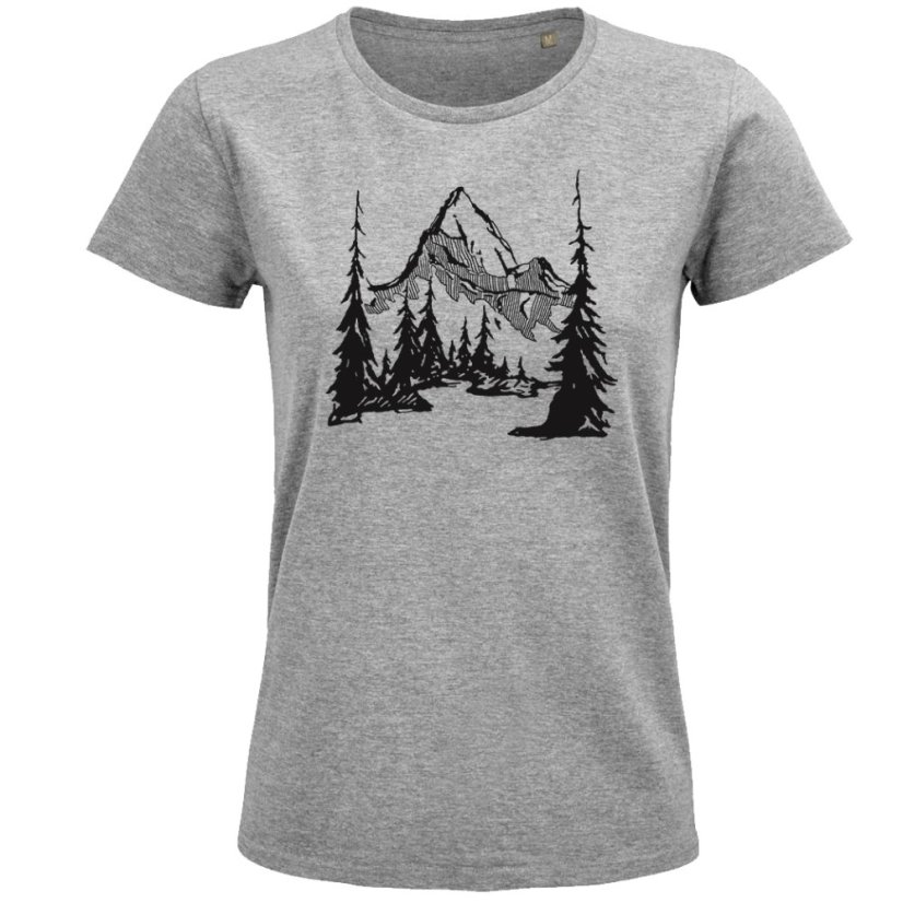 Dámske tričko Horská túlačka