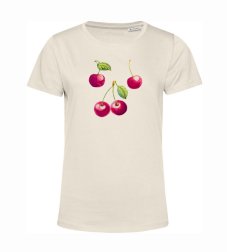 Dámske BIO tričko čerešne