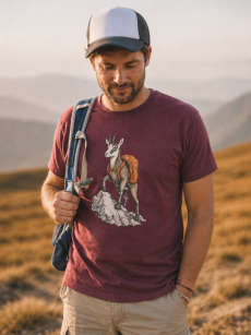 Tričko Kamzík turista