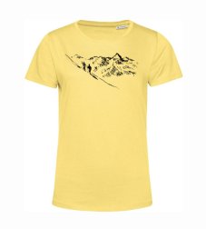 Dámske BIO tričko Pokoj v horách