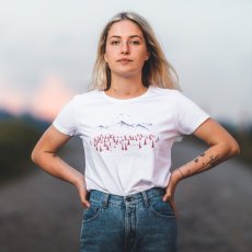 Dámske tričko stromy a štíty