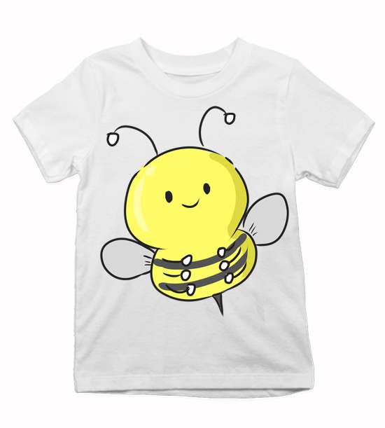 Detské tričko maľovaná včelička
