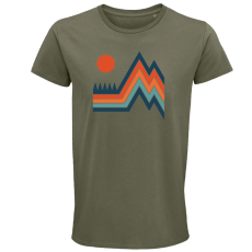 Pánske tričko Retro príroda