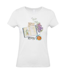 Dámske tričko rozčítaná kniha