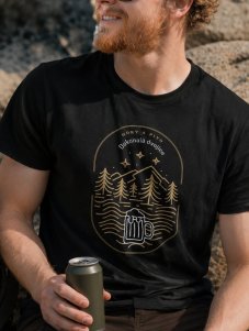 Pánské  tričko Hory a Pivo
