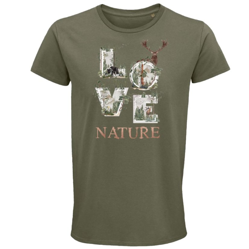 Pánske tričko LOVE nature