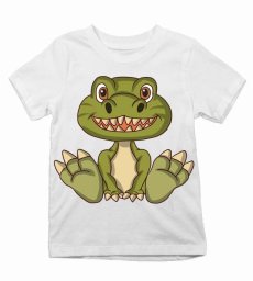 Detské tričko malý rex dinosaurus