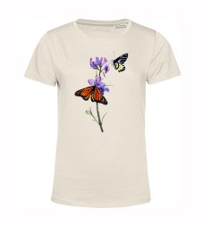 Dámske  tričko 2 motýle a kvet