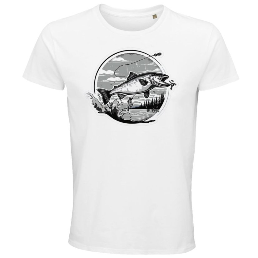 Pánske tričko Ryba v kruhu