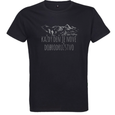 Pánske tričko Každý deň je nové dobrodružstvo
