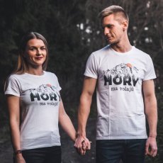 Pánske BIO tričko Hory ma volajú farebné