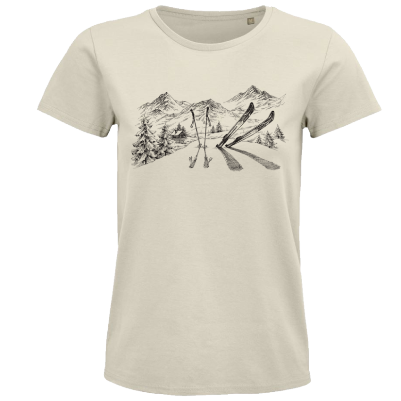 Dámske BIO  tričko Skialp a hory