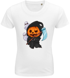 Detské tričko strašidlo s kosou